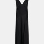 Jaliyah – Liquid-Satin Maxi Dress with Low Cowl Back