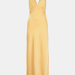 Jaliyah – Liquid-Satin Maxi Dress with Low Cowl Back