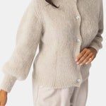 Jazmin – Soft Touch Button-Front Knit Cardigan