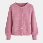 Jazmin – Soft Touch Button-Front Knit Cardigan