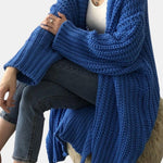 Jessa – Oversized Split Knit Cardigan
