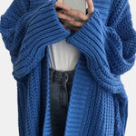 Jessa – Oversized Split Knit Cardigan