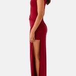 Kayleigh – Strapless Sculpting Maxi Dress with Clean Column Silhouette