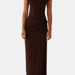 Kayleigh – Strapless Sculpting Maxi Dress with Clean Column Silhouette
