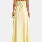 Kendra – Summer Maxi Dress with Corset-Style Bodice