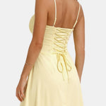Kendra – Summer Maxi Dress with Corset-Style Bodice