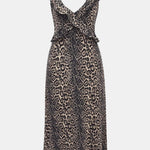 Khaleesi – Off-White Floral Ruffle Maxi Dress