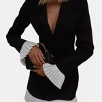 Kyla – Pleated Blazer Mini Dress