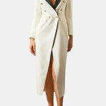 Lennon – Colorblock Tuxedo Maxi Blazer Dress
