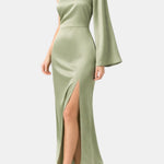 Lennox – One-Shoulder Maxi Dress with Sculpted Silhouette