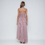 Phaedra – Halter Maxi Dress in Soft Purple