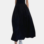 Lyna – Sleeveless Crew Neck Long Dress
