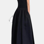 Lyna – Sleeveless Crew Neck Long Dress