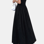 Lyna – Sleeveless Crew Neck Long Dress