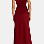 Milana – Elegant One-Shoulder Maxi Dress with Split