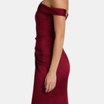 Milana – Elegant One-Shoulder Maxi Dress with Split