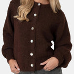 Miley – Soft Knit Button-Up Cardigan