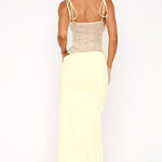 Mirella – Sleeveless Lace Maxi Dress
