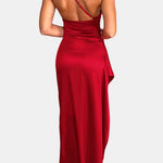 Monroe – One Shoulder Ruched Cocktail Dress