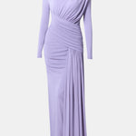 Nalani – Asymmetric Ruched Luxury Maxi Dress