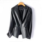 Vittoria Leather Blazer - Jack Hafford