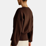 Riley – Golden Button Knit Cardigan