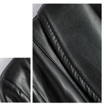 Delinda Leather Blazer