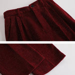 Cheri Corduroy Two-Piece Suit