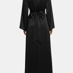 Safiya – Flared Sleeve Velvet – Abaya Dress