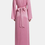 Safiya – Flared Sleeve Velvet – Abaya Dress