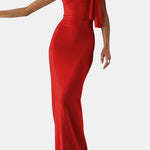 Sandara – Beloved Knotted Sleeveless Long Dress