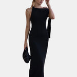 Sandara – Beloved Knotted Sleeveless Long Dress