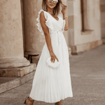 Serafina – Sleeveless Satin Maxi Dress