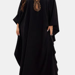 Sofi – Embellished V-Neck – Kaftan Maxi Dress