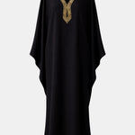 Sofi – Embellished V-Neck – Kaftan Maxi Dress