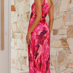 Marisse – Floral Maxi Dress | Cut-Out Detail & Flattering Fit