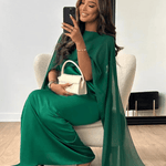 Tayma – Draped Sleeve Abaya
