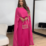 Tayma – Draped Sleeve Abaya