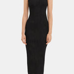 Thessia – Water Ripple Textured Cami Dress