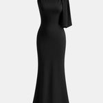 Veronique – Knotted Sleeveless Long Dress