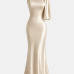 Veronique – Knotted Sleeveless Long Dress