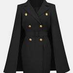 Virella – Blazer Dress with Cape Detail
