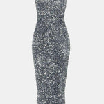 Wendy - Square Neck Sequin Cocktail Dress