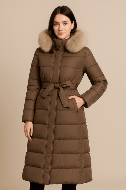 Ashford | Alina – Women’s Long Parka Coat - Ashford London Clothing