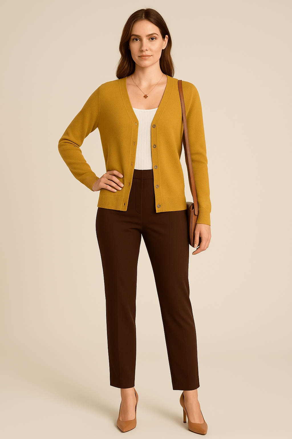 Ashford | Luna – Women’s Lightweight Cotton V - Neck Cardigan - Ashford London Clothing