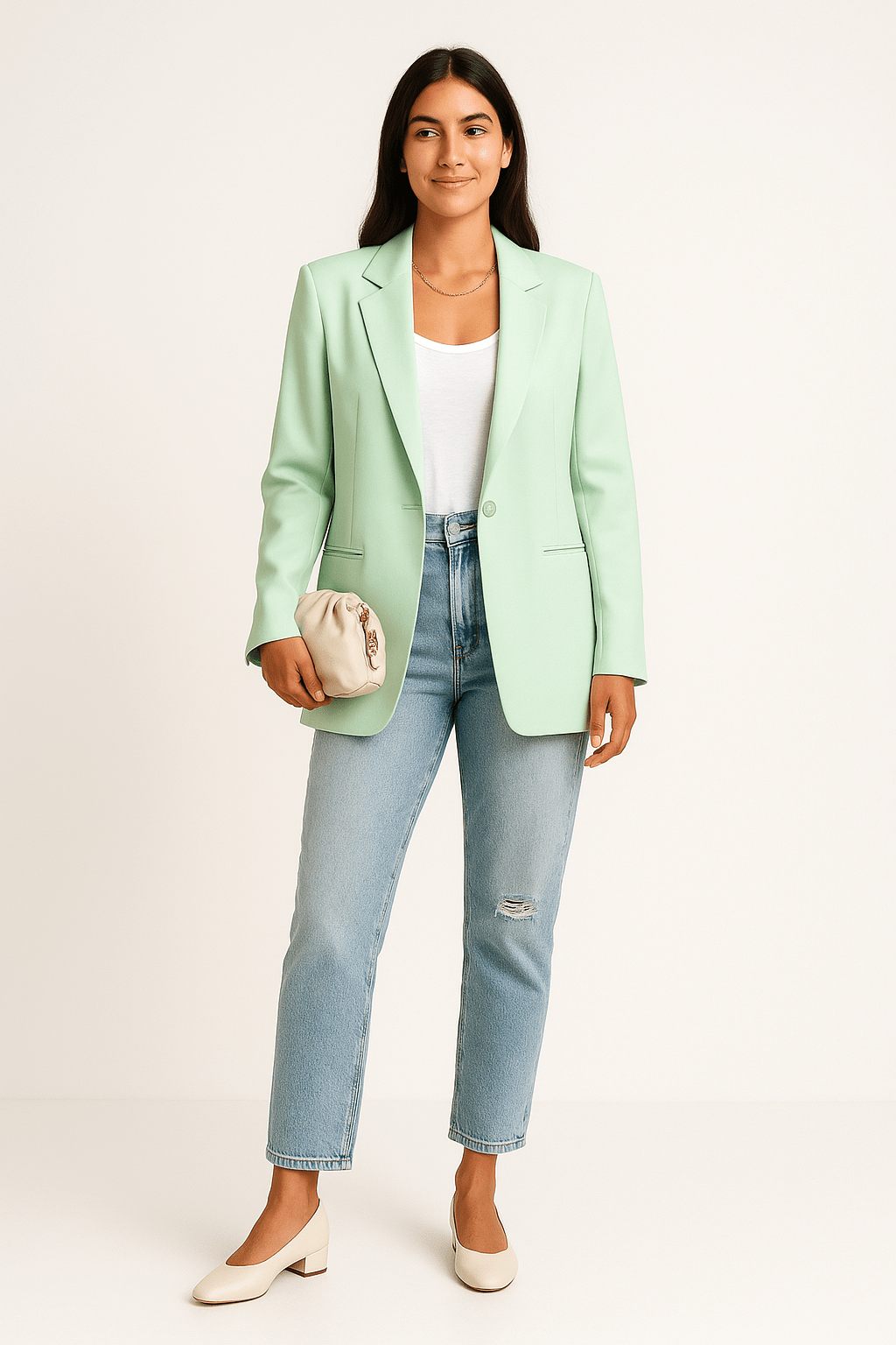 Ashford | Oversized Single - Breasted Blazer with Notched Lapel – Tailored Look - Ashford London Clothing